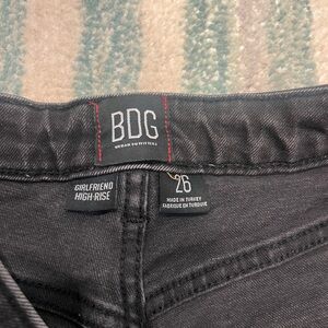 BDG High-Rise Jeans in Charcoal